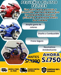 Mini Moto Deportiva, Motocross 🏍️💥  Ideal para Pequeños Pilotos 🏍️💥